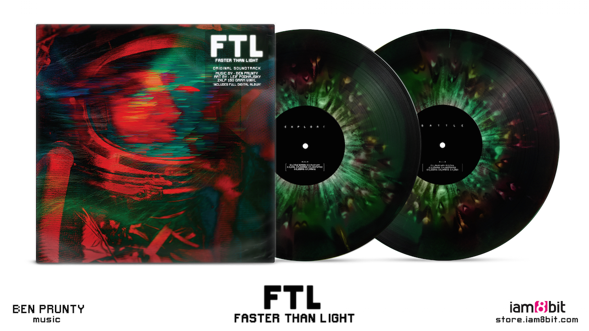 photo of 'FTL: Faster Than Light' soundtrack on vinyl looks out of this world image