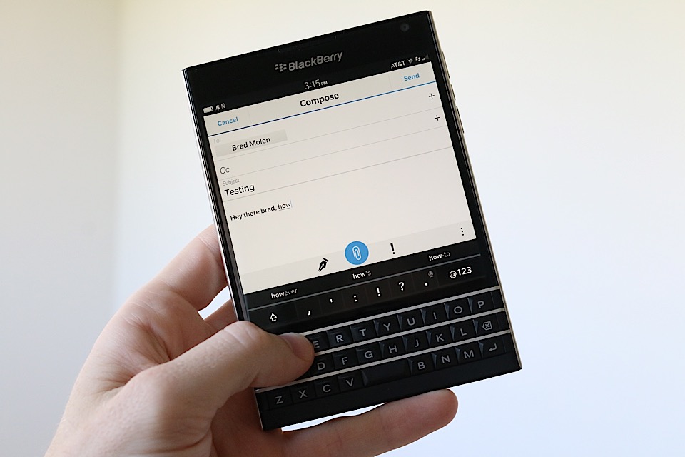 BlackBerry's Passport is a square in looks, but not personality