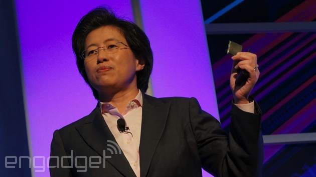 AMD CEO (then COO) Lisa Su at an event in May 2013