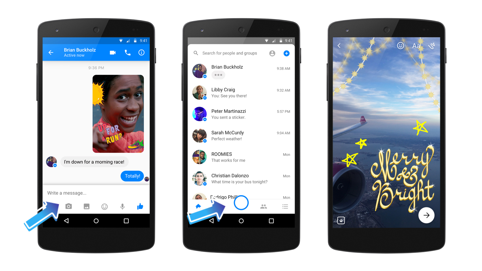 Facebook Messenger gets a new camera with special effects