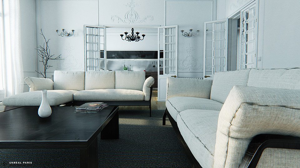 photo of The Big Picture: 3D Paris apartment shows what Unreal Engine 4 can do image