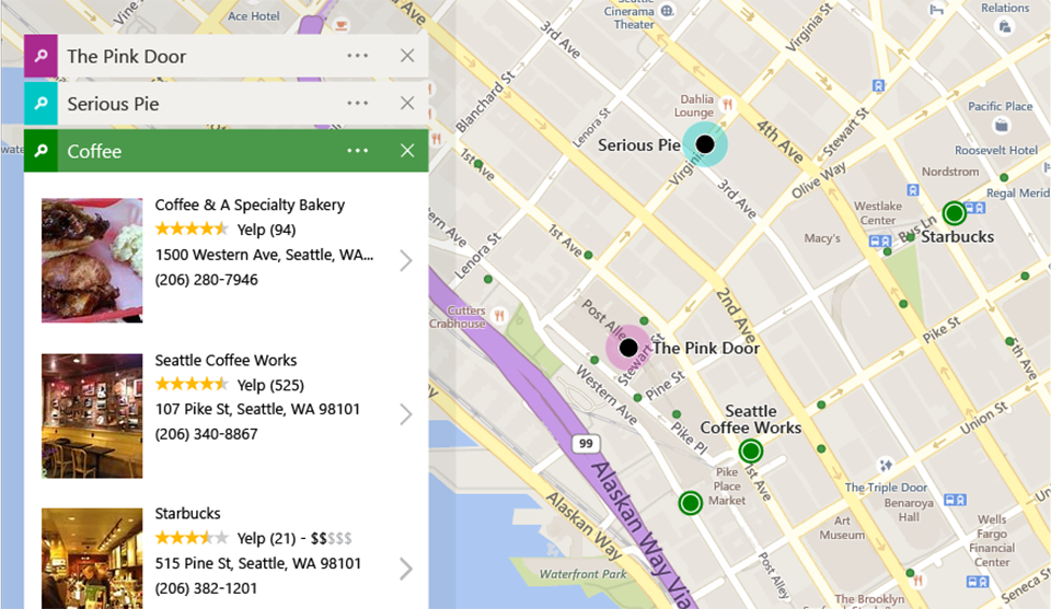 photo of Bing Maps adds trip-planning tools and easy access to reviews image