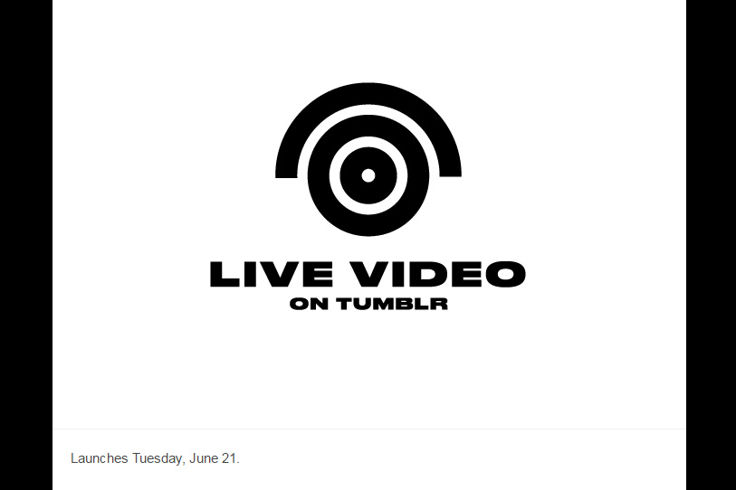 Tumblr to launch live video with an hour of wacky streams