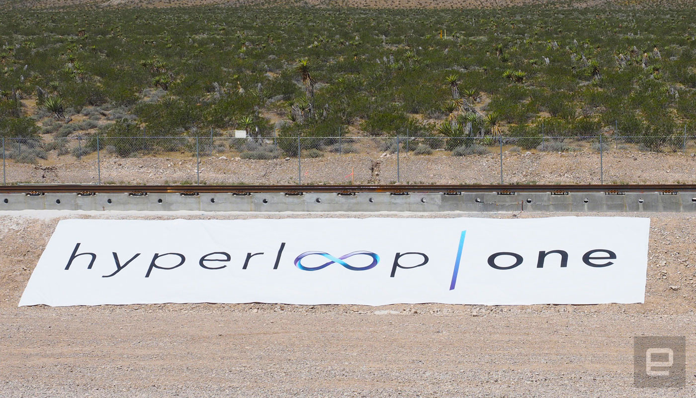 Hyperloop One shows off its high-speed propulsion system