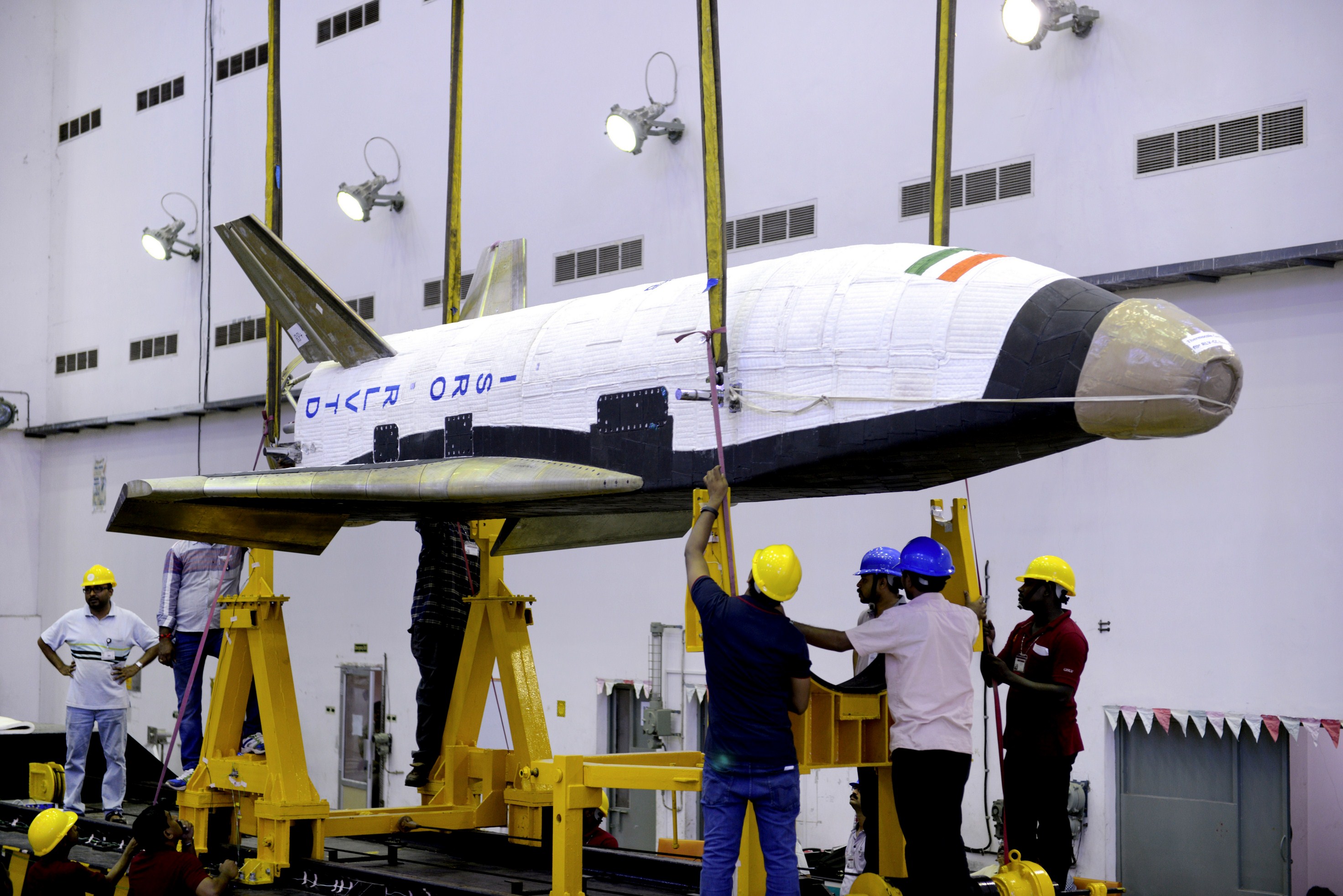 India successfully tests first tiny reusable space shuttle
