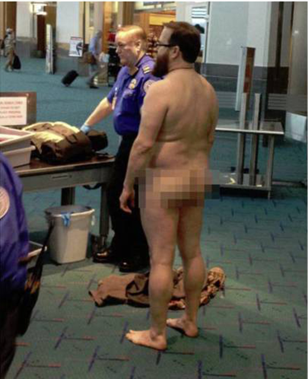 Funny, Airport Full Body Scanners Show Anything And Everything