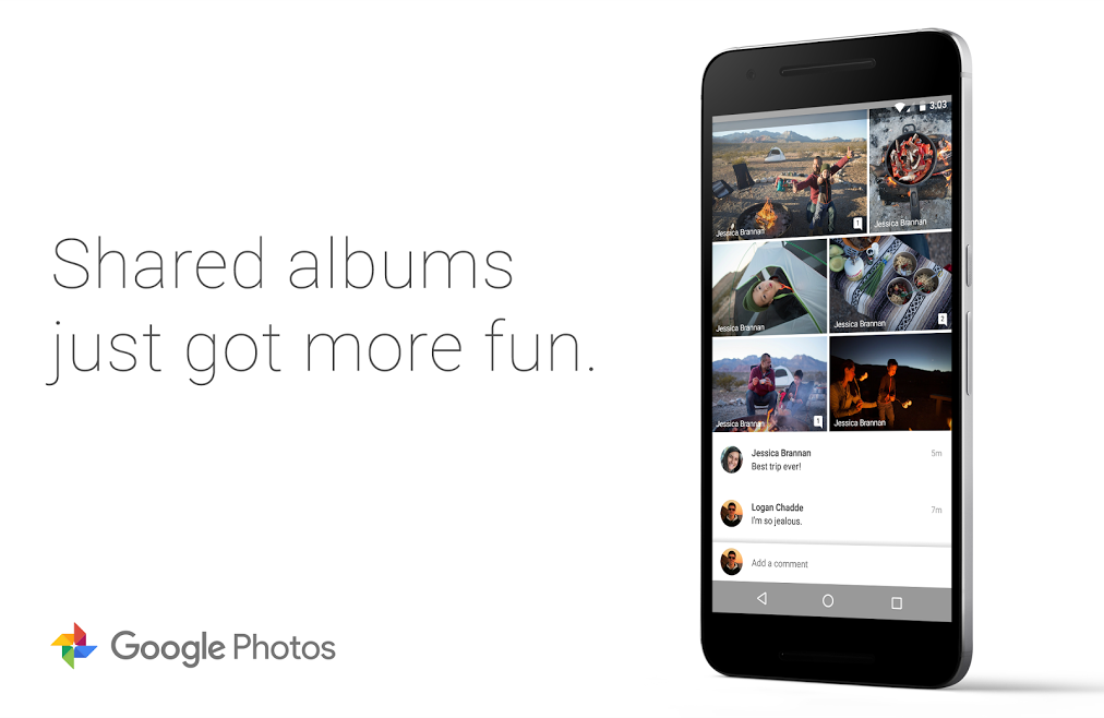Google adds commenting capabilities to shared albums in Photos