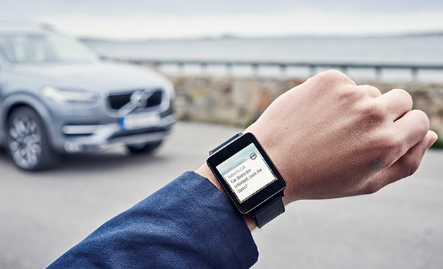 Volvo's On Call app can control your car from a smartwatch