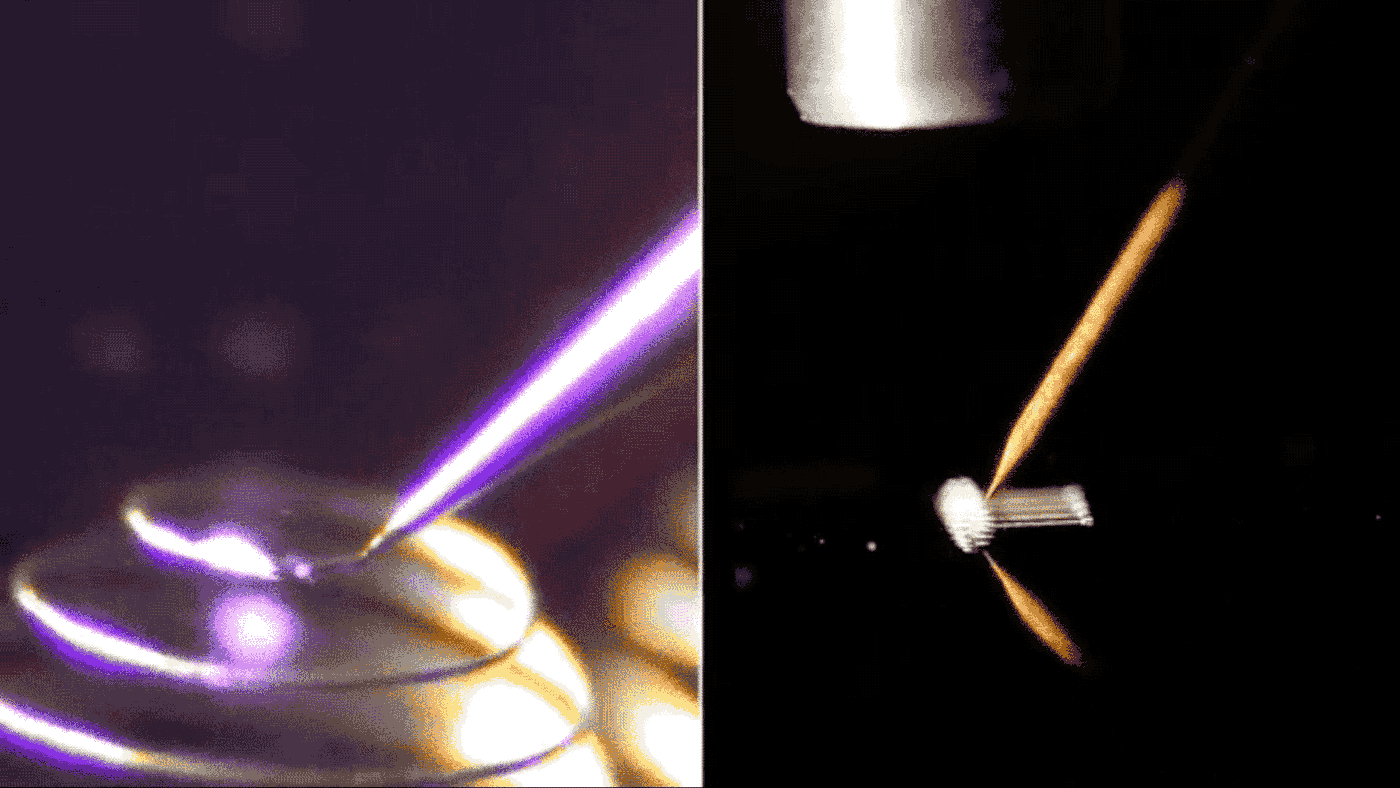 3D printer uses lasers to create metallic objects in midair