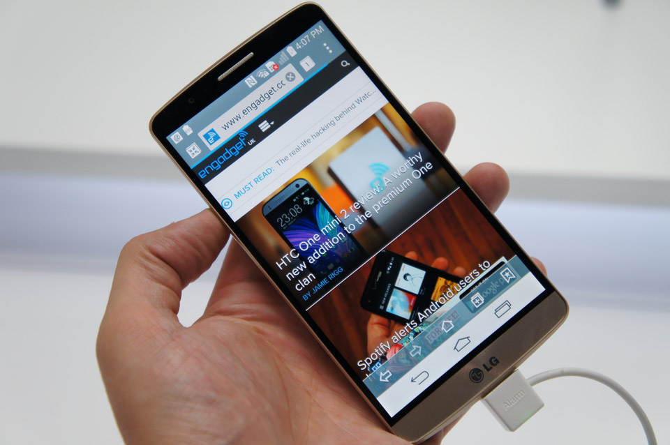 LG's G3 flagship is a bigger, simpler, higher-res smartphone