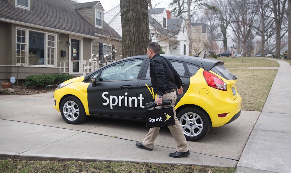 photo of Sprint's delivery service arrives in Las Vegas and six other cities image