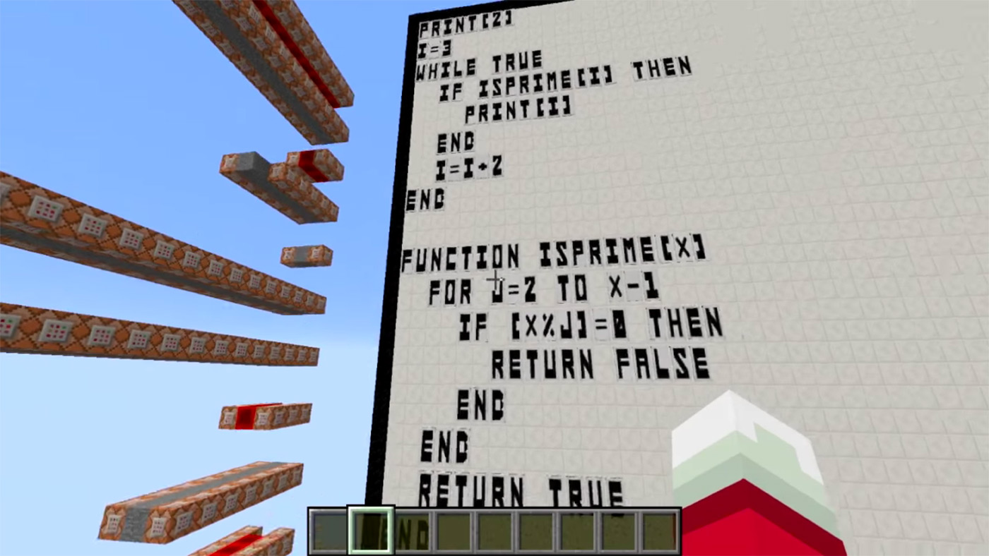 'Minecraft' fan finds a way to program BASIC code in-game