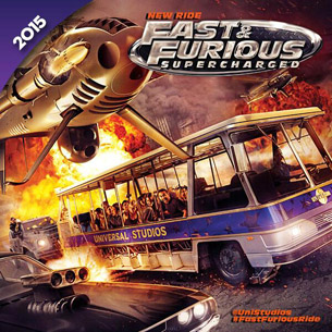 Fast & Furious Supercharged ride poster