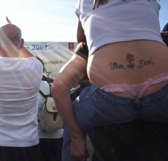 The 17 Worst Tramp Stamp Tattoos You Will Ever See, Vol. 2 - Mandatory