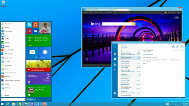 Watch new Windows 9 features in action with these leaked videos