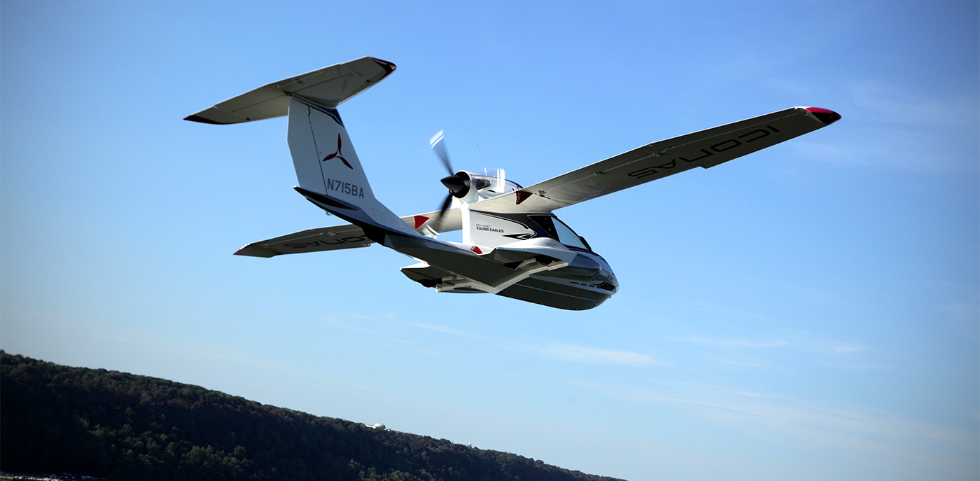 Flying the Icon A5, an almost affordable personal plane