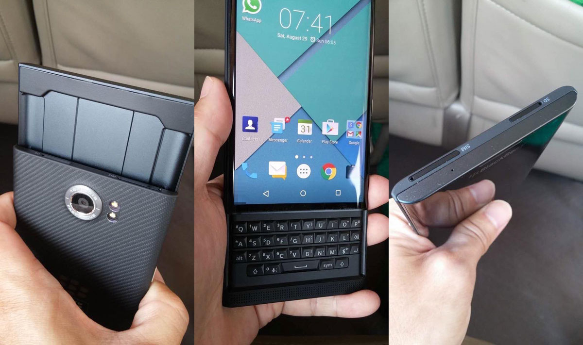 BlackBerry&#039;s Android-powered Venice phone surfaces in the wild