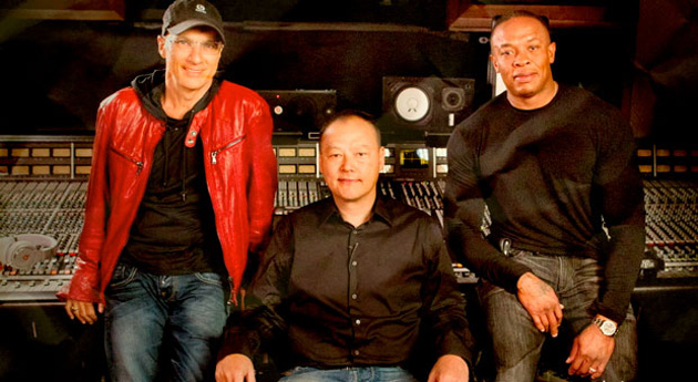 Jimmy Iovine, Peter Chou and Dr. Dre