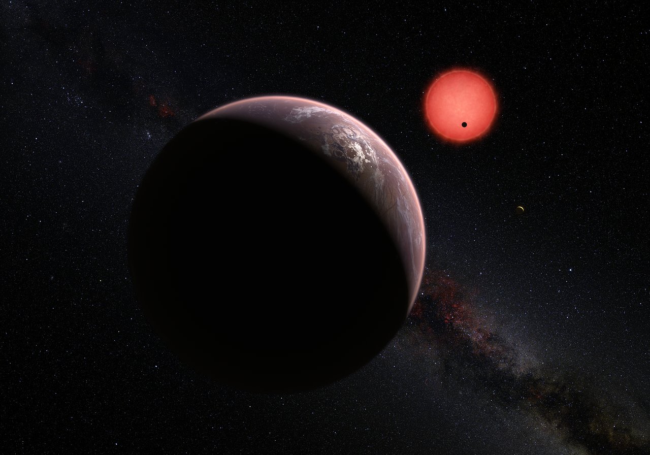 Three Earth-sized planets exist in the Aquarius constellation