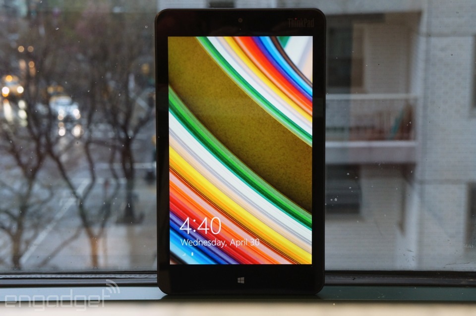 Lenovo ThinkPad 8 review: sharp screen, worst-in-class battery life