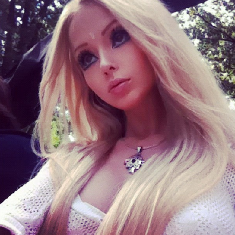 The Human Barbie Continues To Show Off Her No Makeup
