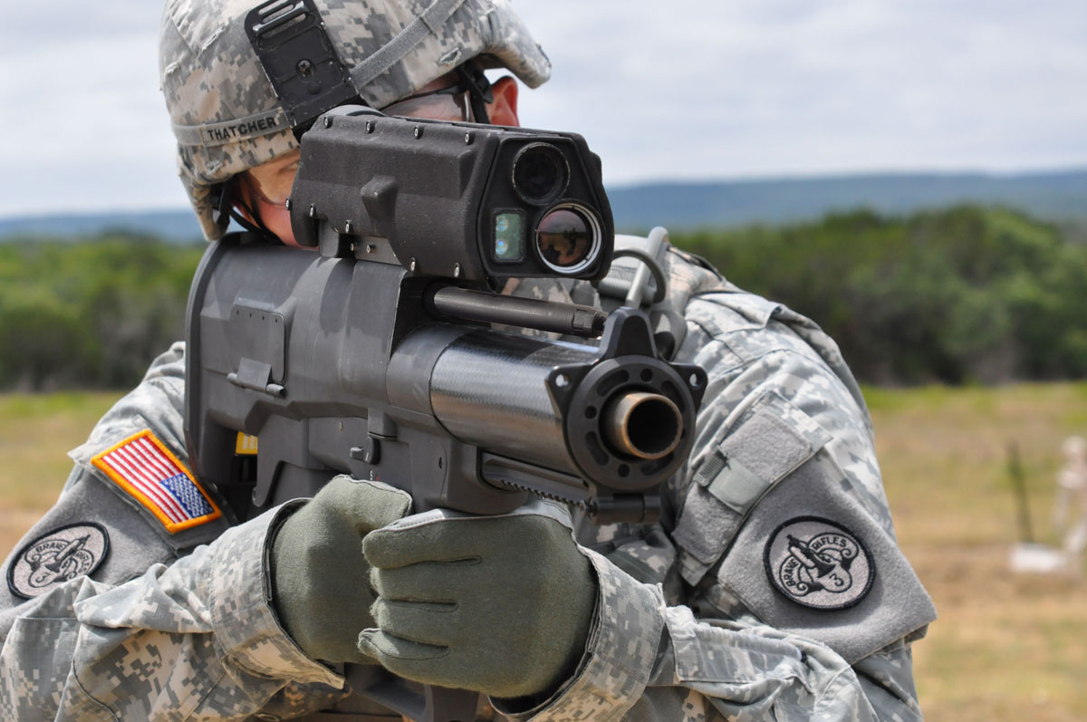 US Army will test a smart grenade launcher that hits hidden targets