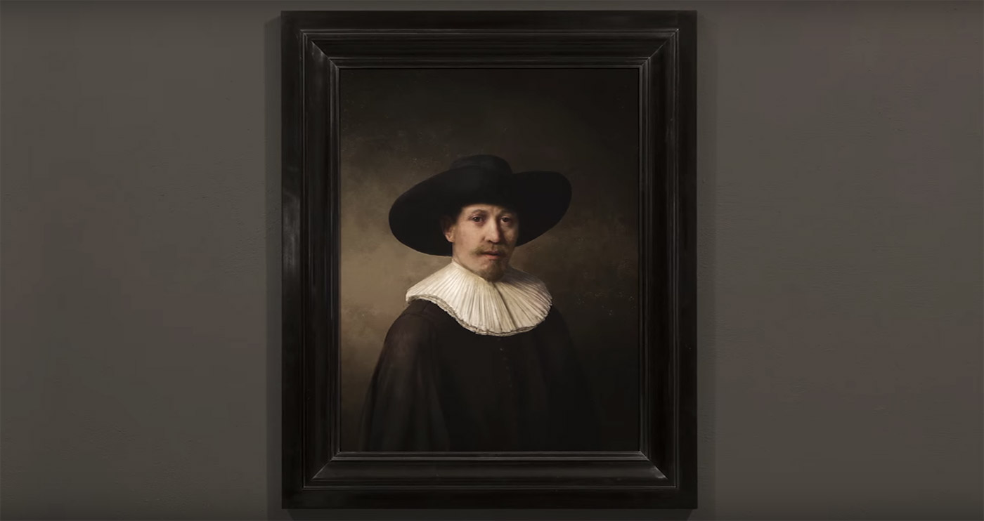 &#039;The Next Rembrandt&#039; is a 3D-printed take on the painter&#039;s style