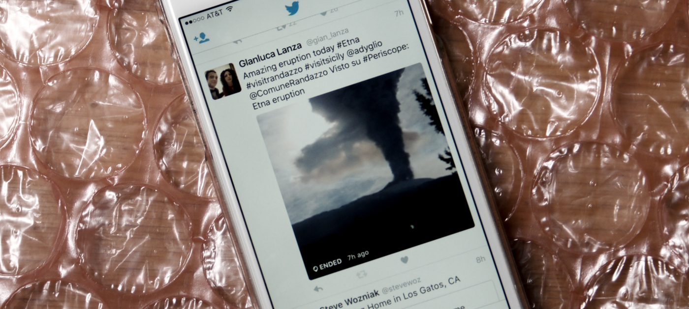 Live Periscope feeds will show up on Twitter for iOS