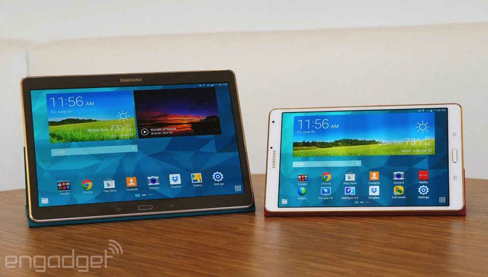 Samsung Galaxy Tab S review: slim design, long battery life, stunning screen