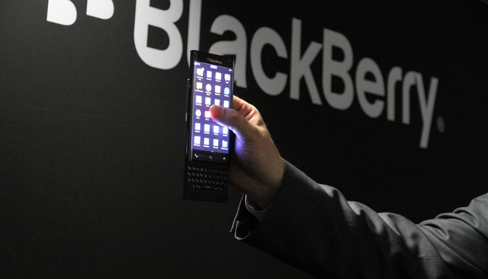 BlackBerry will release a curved-screen slider phone later this year