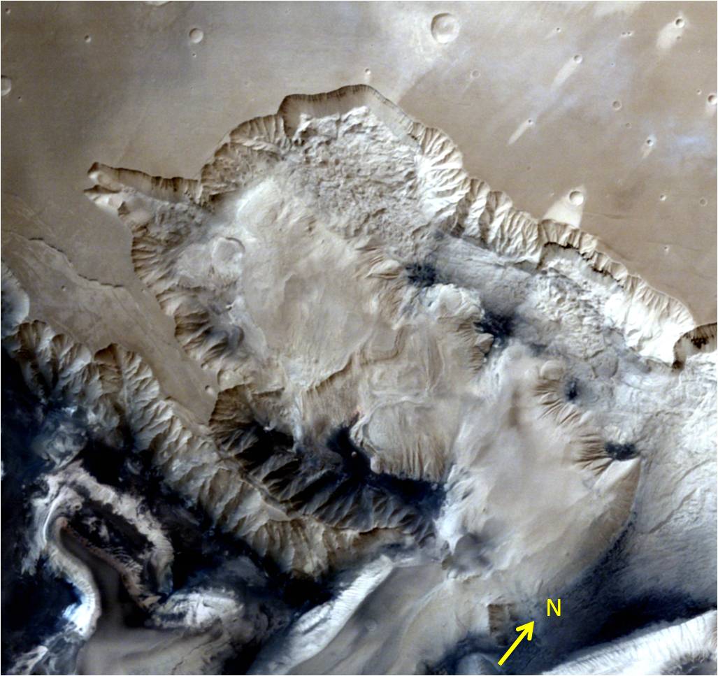 Indian probe captures 3D image of vast Mars canyon