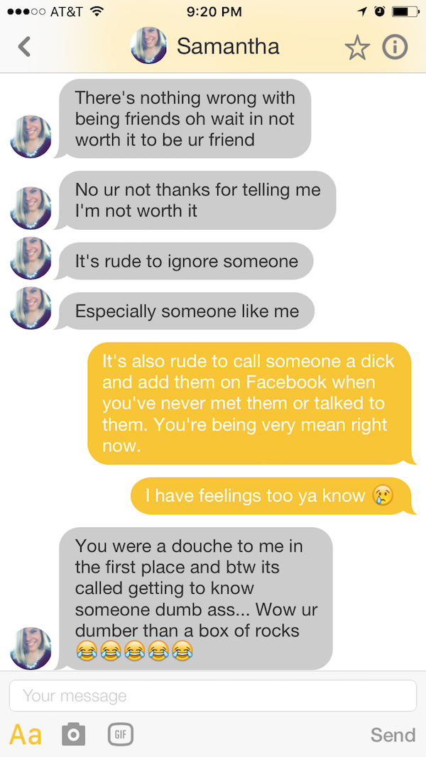 Guy Quickly Learns This 'Match' On Dating App Bumble Might ...