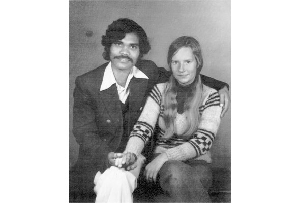 The first photo of PK and Lotta together in January 1976.