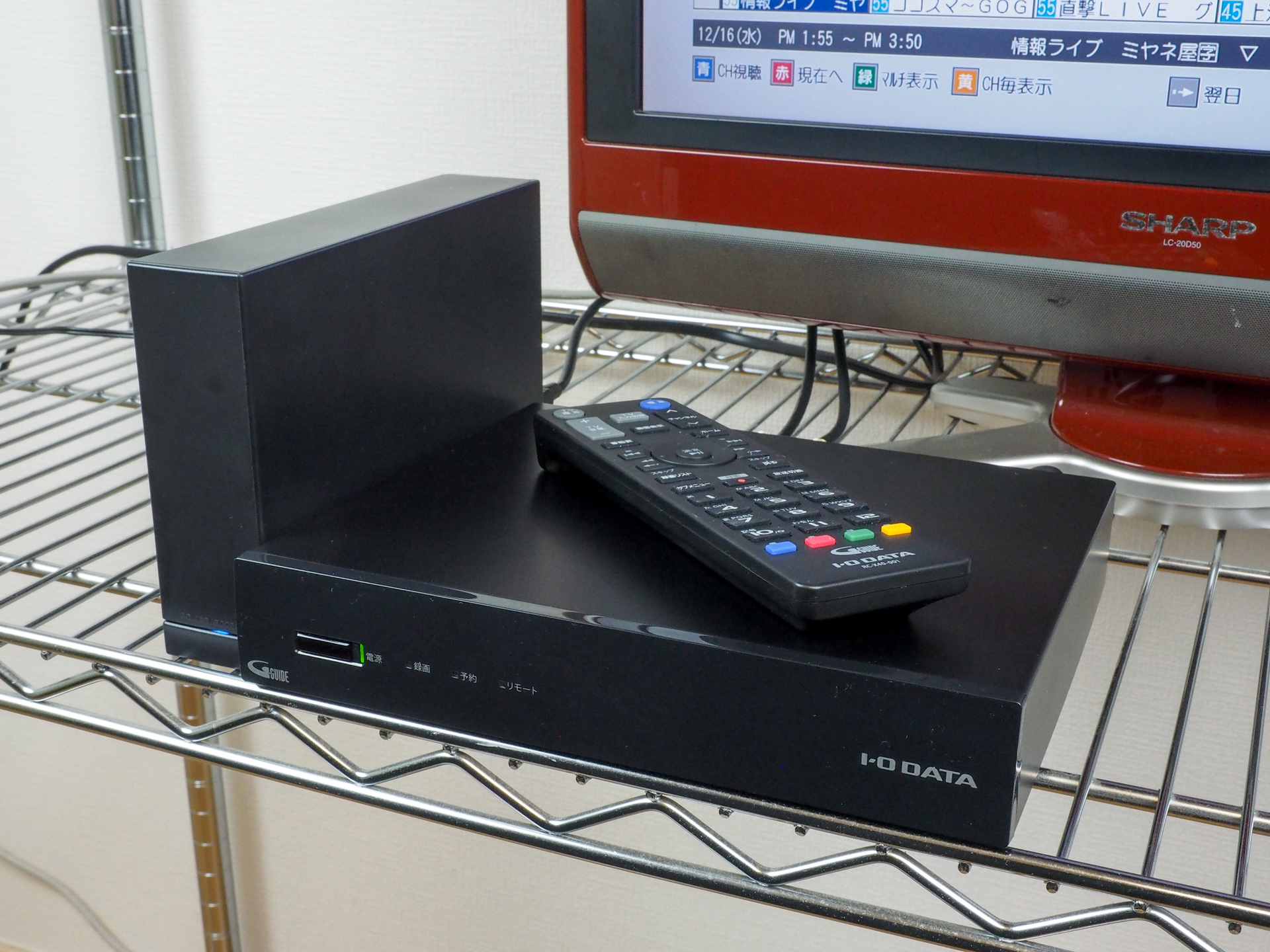 REC-ON HVTR-BCTX3 IODATA ネットワークTVチューナー - テレビ/映像機器