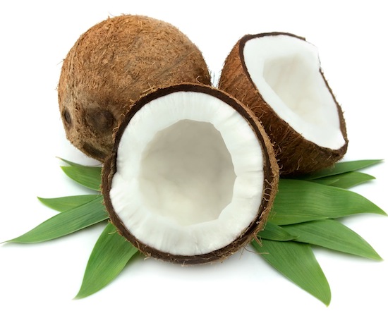 coconut, foods that hydrate and burn calories