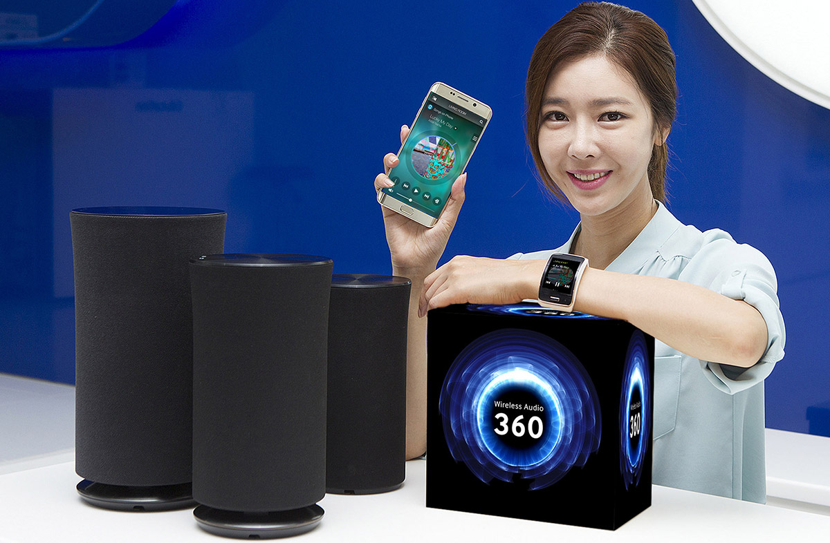 Samsung has new 360-degree wireless speakers and a better app