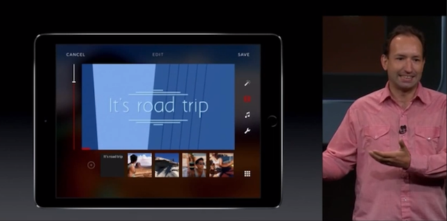 photo of When autocorrect goes adorably wrong during the iPad Air 2 presentation image