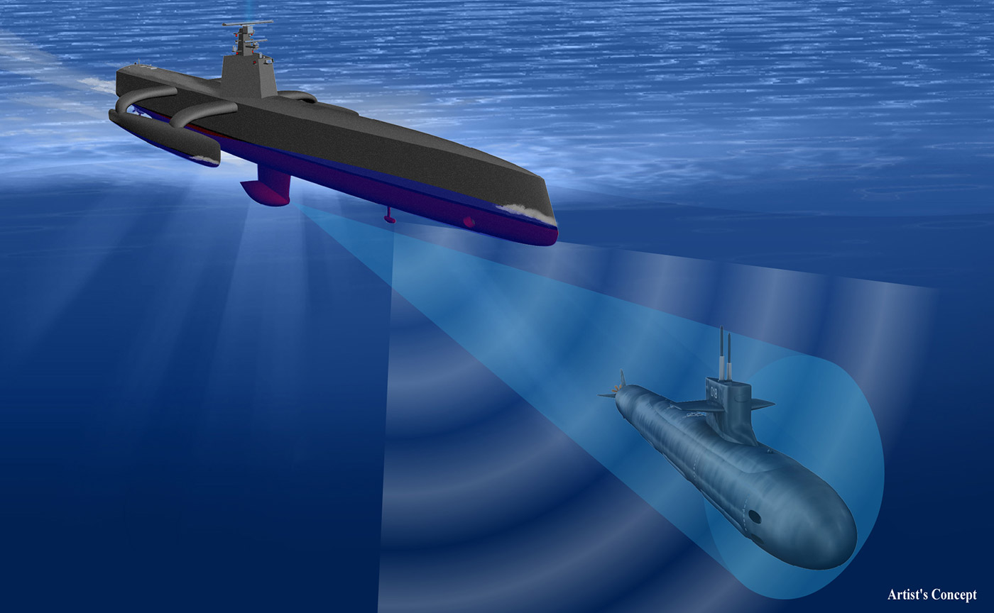 photo of DARPA to unveil its 130-foot unmanned robot ship in April image