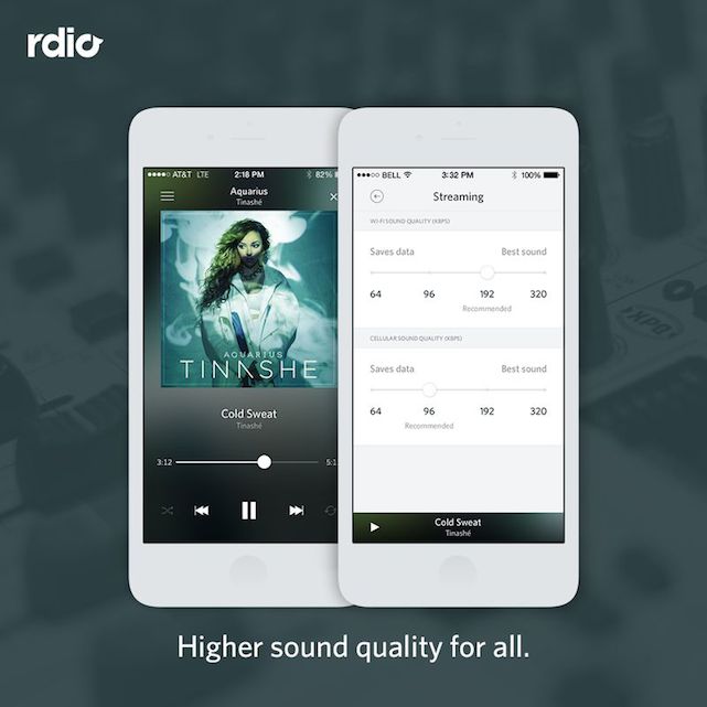 photo of Rdio app gets iOS 8 and CarPlay support, upgraded sound across subscriptions image