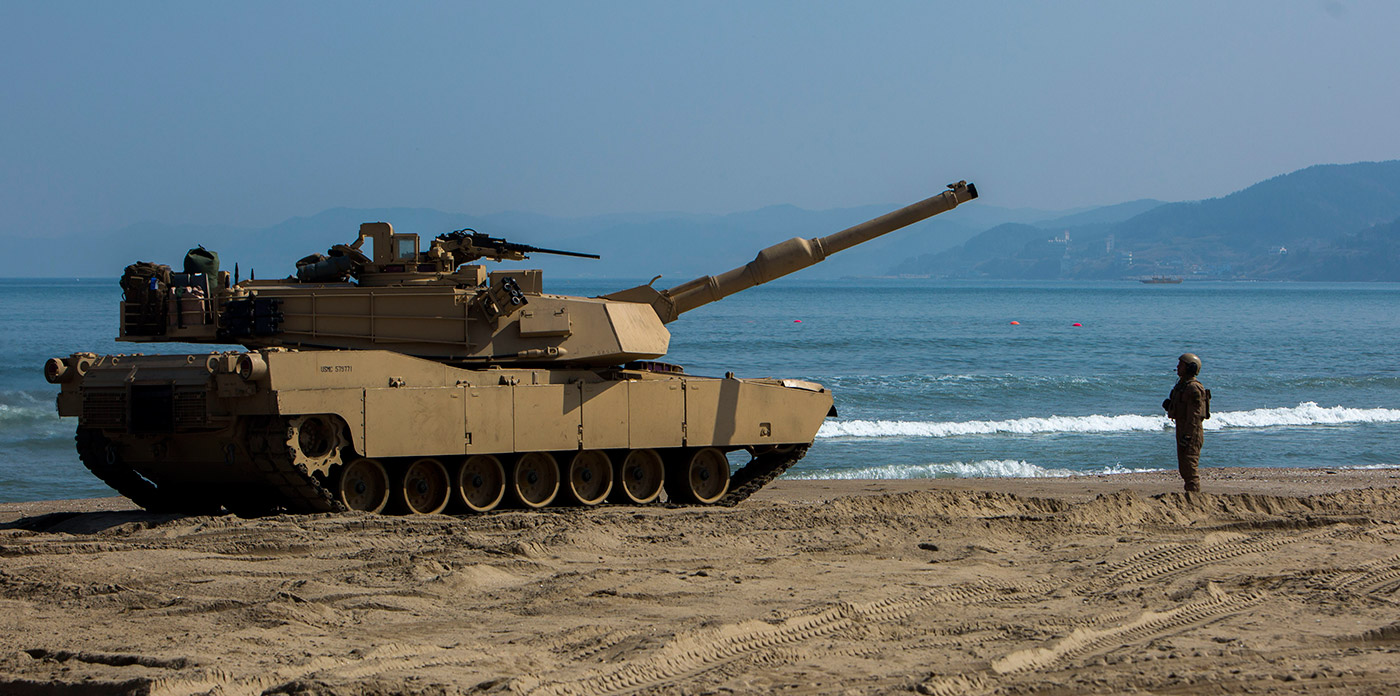 The Marines are fitting their tanks with anti-missile tech