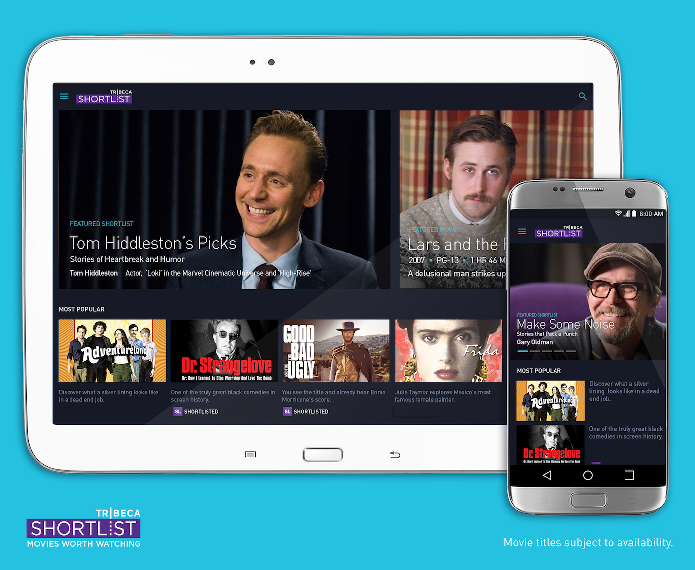 Tribeca Shortlist now streams movies on Android devices