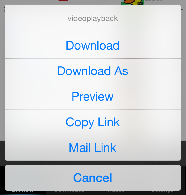 how to download youtube videos on iphone free