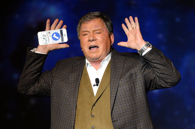 William Shatner reviews Facebook's new VIP-only Mentions app