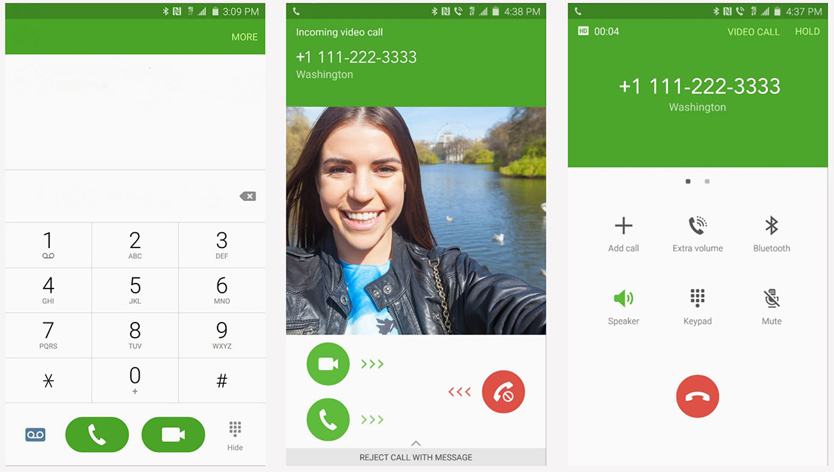 T-Mobile lets you dial up a video chat just like a regular call