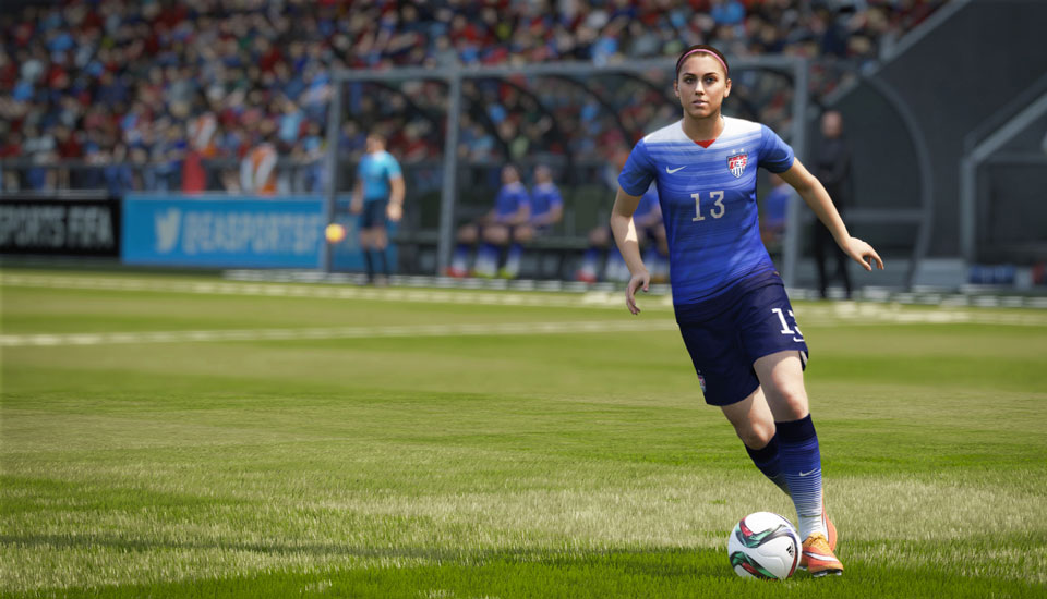 'FIFA 16' will feature women soccer players for the first time