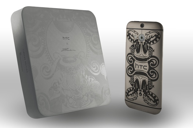 This tattooed HTC One M8 is the company's latest Limited Edition