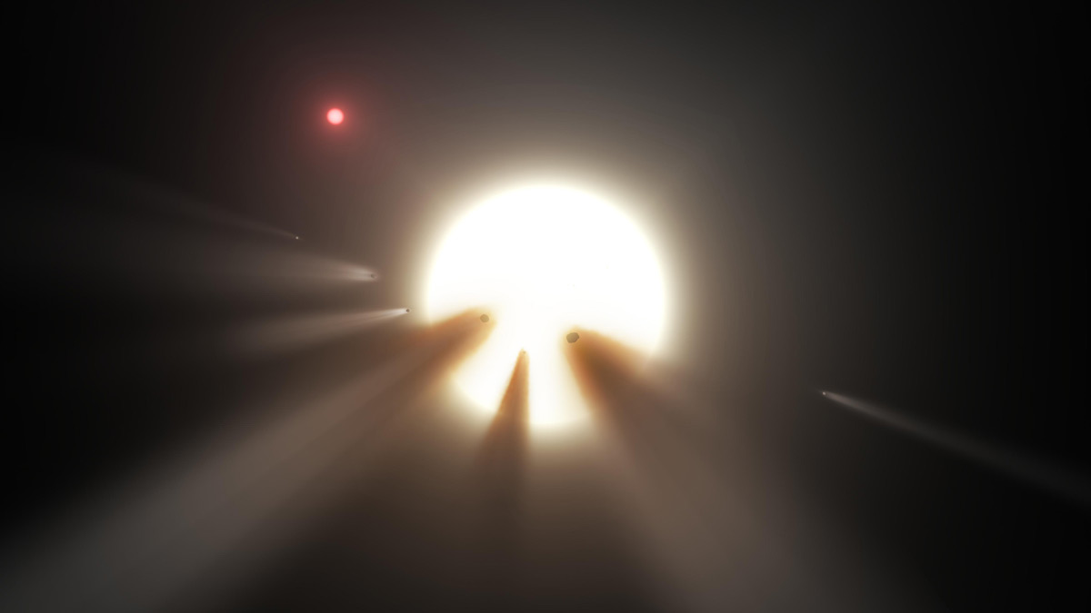 photo of That star's 'alien megastructure' is likely just a swarm of comets image