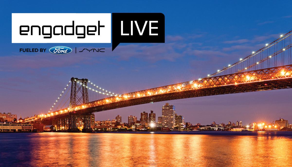 Engadget Live heads to New York City on October 29th!