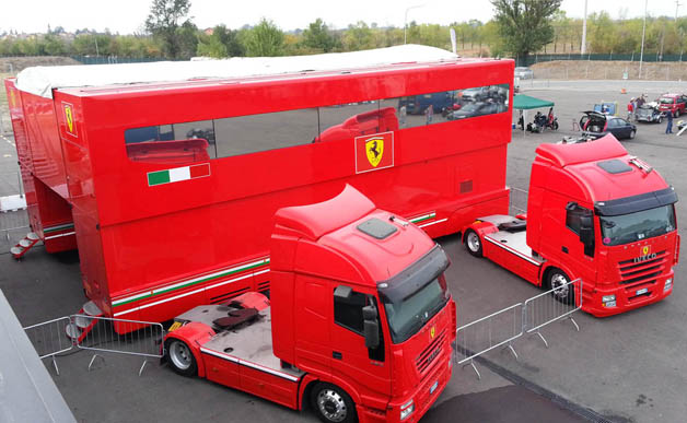 Scuderia Ferrari Transporters by AstaCar