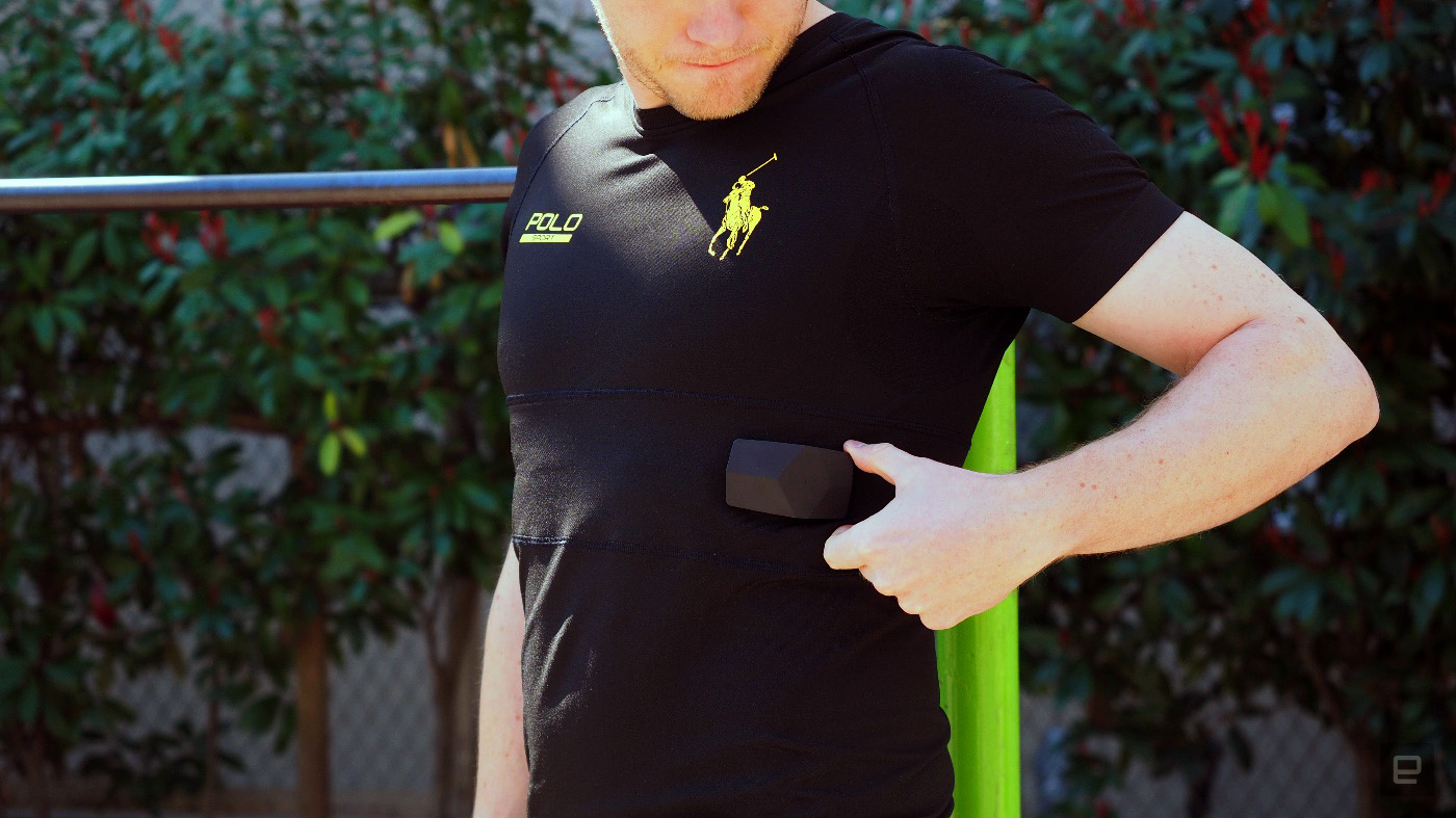 Ralph Lauren made a great fitness shirt that also happens to be 'smart'